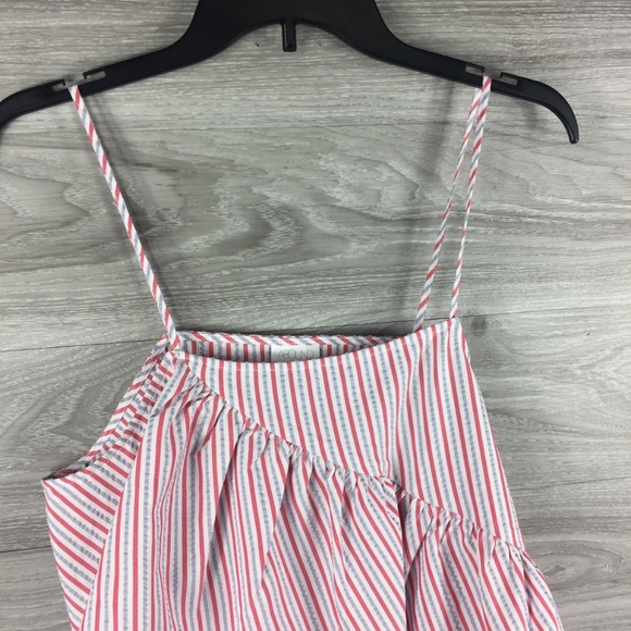 Abound Seersucker & Ruffle Panel Tank Top - Picture 4 of 7